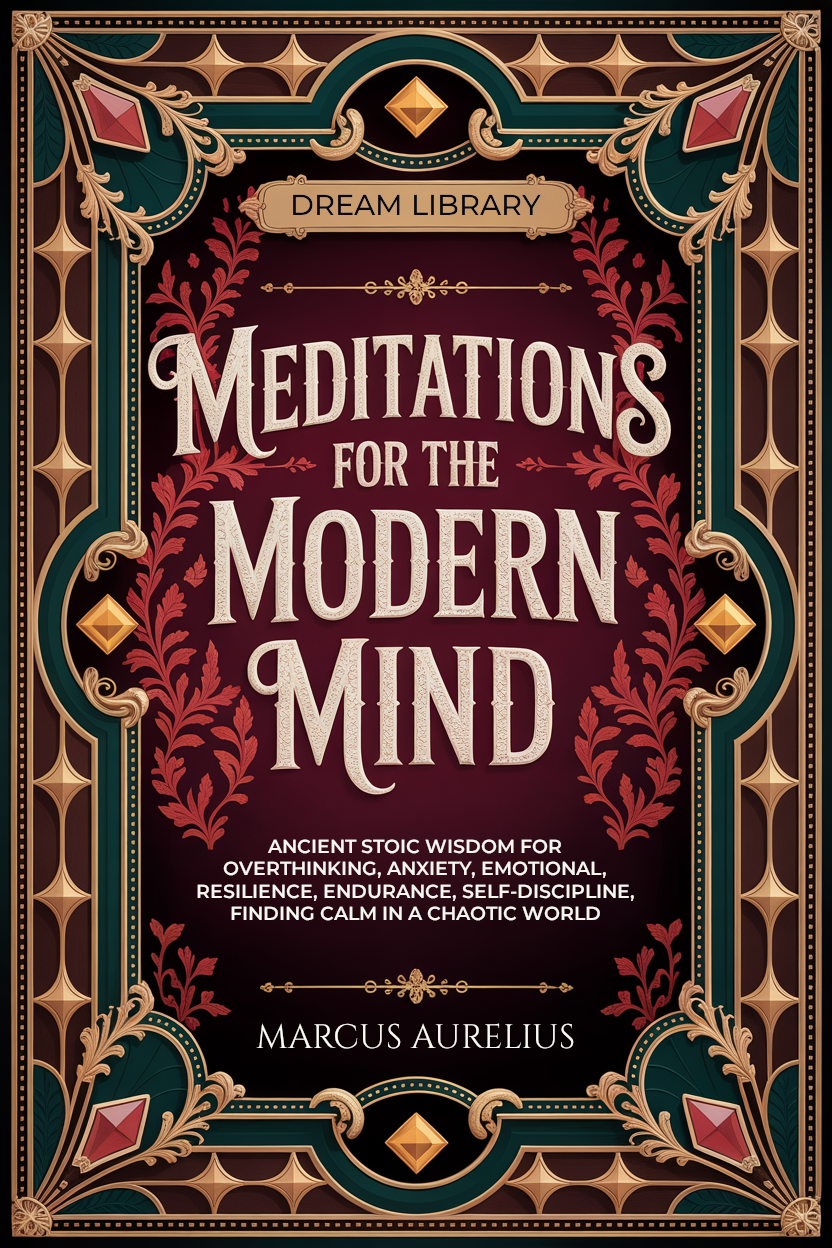 Meditations for the Modern Mind Ancient Stoic Wisdom for Overthinking, Anxiety, Emotional Resilience, Self-Discipline, and Finding Calm in a Chaotic World